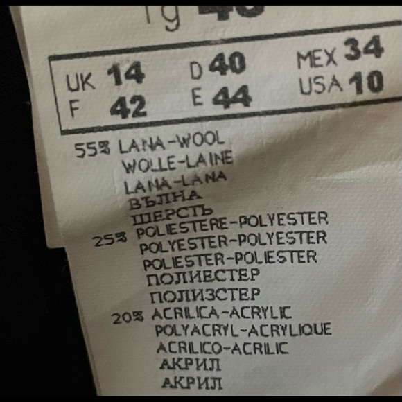 Motivi Tweed Doubled Breasted Jacket - Picture 7 of 7